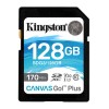 Memoria SDXC Kingston Canvas Go! Plus - 128GB - Clase 10 - UHS-I - SDG3/128GB