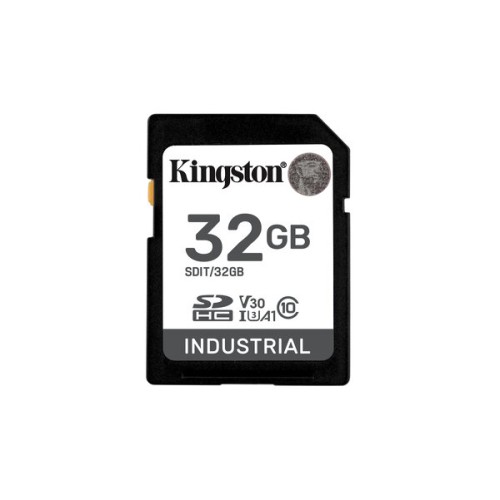 Memoria SD Kingston Industrial 32GB SDHC UHS-I Clase 10 Modelo SDIT/32GB