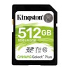 Memoria SDXC Kingston Canvas Select Plus - 512GB - Clase 10 - UHS-I - SDS2/512GB Memoria SDXC Kingston Canvas Select Plus - 512GB - Clase 10 - UHS-I - SDS2/512GB