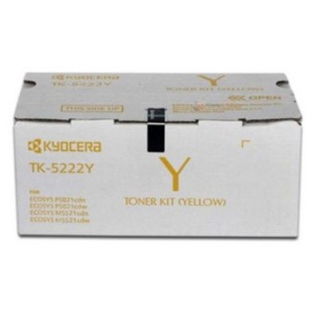 Tóner KYOCERA TK-5222Y - Amarillo - 1T02R9AUS1