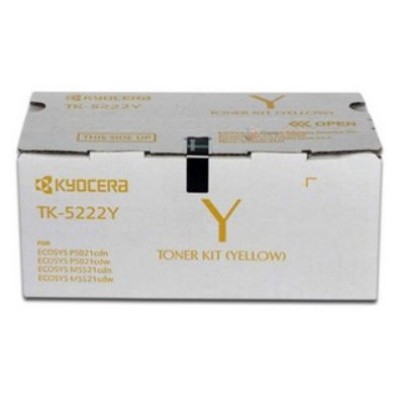 Tóner KYOCERA TK-5222Y - Amarillo - 1T02R9AUS1
