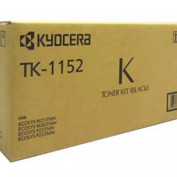 Tóner KYOCERA TK-1152 Negro - Original - 3000 páginas