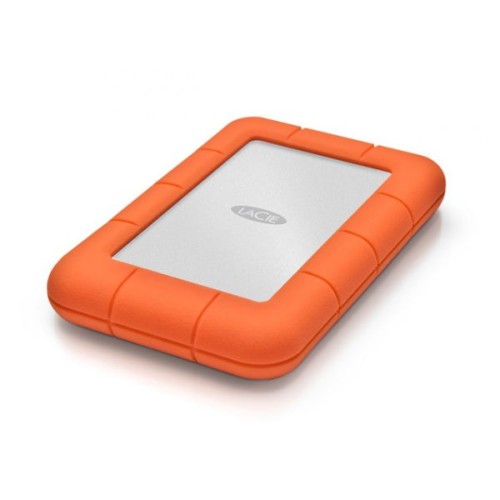 Disco Duro Externo LaCie Rugged Mini 1TB USB-C Thunderbolt 4 Resistente LAC301558