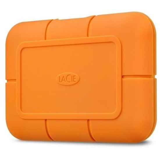 Unidad de Estado Sólido Externo LaCie Rugged - 4TB - USB 3.2 - Naranja - STHR4000800