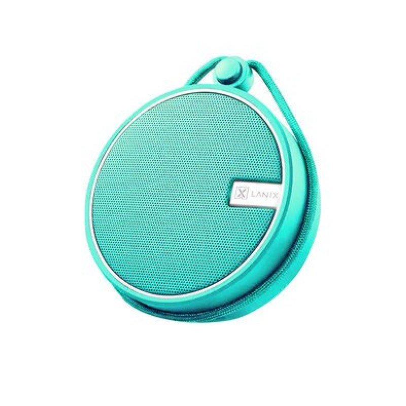 Bocina Portátil Lanix LXSP GO - Inalámbrico - Bluetooth - Verde Menta - 12776