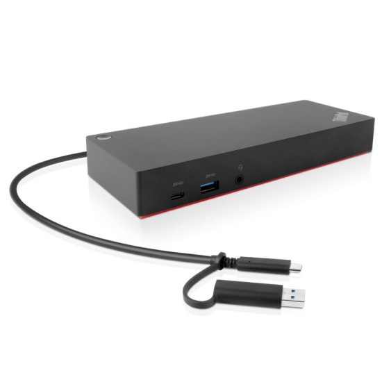 Dock Station Lenovo ThinkPad Hybrid - USB-C - DisplayPort - HDMI - 3.5mm - 40AF0135US