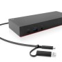 Dock Station Lenovo ThinkPad Hybrid - USB-C - DisplayPort - HDMI - 3.5mm - 40AF0135US