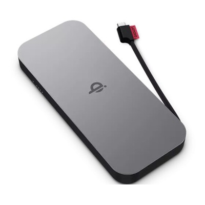 Power Bank Lenovo Go Wireless Mobile - 10,000 mAh - USB - 40ALLG1WWW