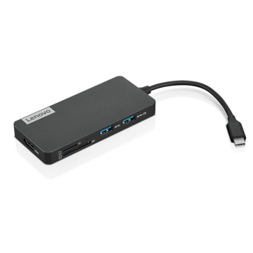 Hub USB-C Lenovo 7 Puertos HDMI USB 3.2 Modelo 4X90V55523