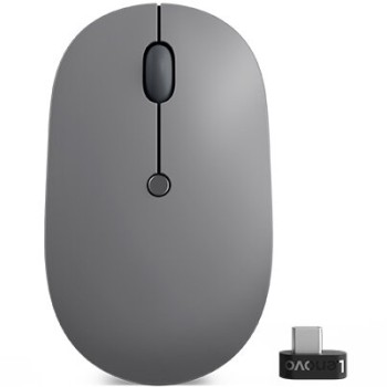 Mouse Lenovo Go Inalámbrico USB-C 2400 DPI Negro Gris Modelo 4Y51C21216