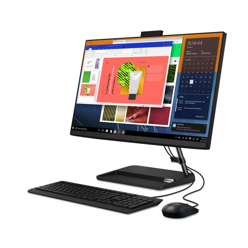 All In One Lenovo IdeaCentre AIO 3 24ALC6 - 23.8" - AMD Ryzen 3 5300U - 8GB - 1TB - Windows 11 Home - F0G100NALD