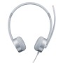 Diadema Lenovo 100 Stereo - Alámbrico - 3.5 mm - Micrófono - Plata - GXD1E71386