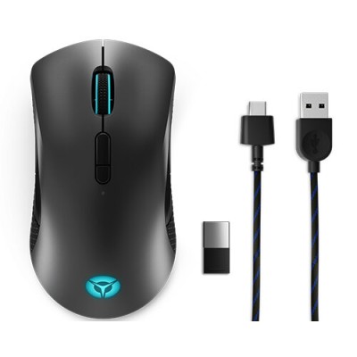 Mouse Gamer Lenovo Legion M600 - Inalámbrico - 9 Botones - Ambidiestro - RGB - GY50X79385
