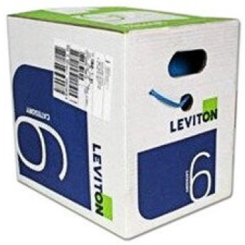 Bobina de Cable UTP LEVITON - Cat 6a - 305m - Azul - DUTAZ-MLS