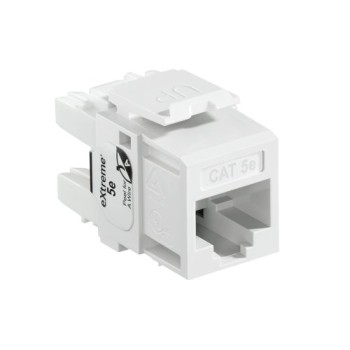 Jack LEVITON Quickport - Cat5e - Blanco - 5G110-RW5