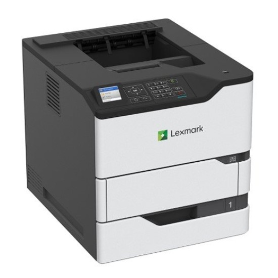 Impresora Lexmark MS821dn - 52 ppm Negro - Láser - USB - Ethernet - Dúplex - 50G0100