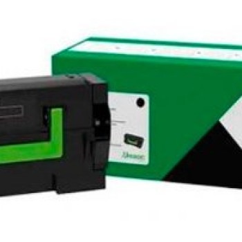 Tóner Lexmark Negro 58D4000 - Alto Rendimiento 7500 Páginas