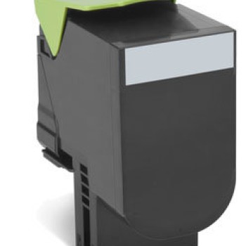 Tóner Lexmark Negro Original 70C80K0 - Compatible con CS510de, CS410dn - Programa de Retorno