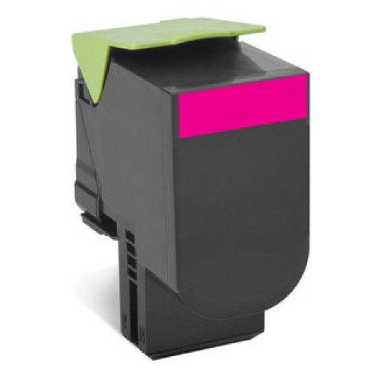 Tóner Lexmark 70C80M0 - Magenta - Programa de Retorno - 70C80M0