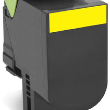 Tóner Lexmark Amarillo Original 70C8HY0 - Programa de Retorno - Compatible con CS510de y CS310dn