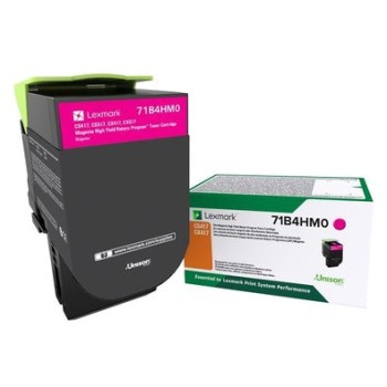 Tóner Lexmark 71B4HM0 - Magenta - Alto Rendimiento - 71B4HM0