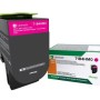 Tóner Lexmark 71B4HM0 - Magenta - Alto Rendimiento - 71B4HM0