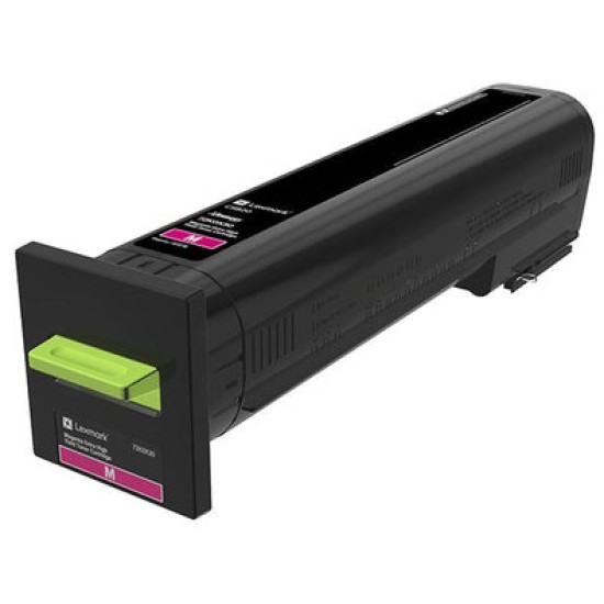 Tóner Lexmark 72K4XM0 - Magenta - 22,000 Páginas - 72K4XM0