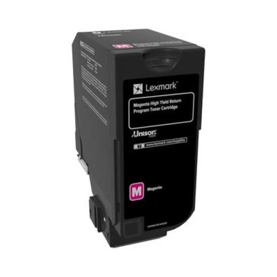 Tóner Lexmark 74C4HM0 - Magenta - 74C4HM0