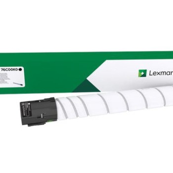 Tóner Lexmark Negro Original 18500 páginas Modelo 76C00K0