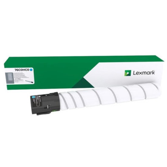 Tóner Lexmark 76C0HC0 - Cyan - 34,000 Páginas - 76C0HC0