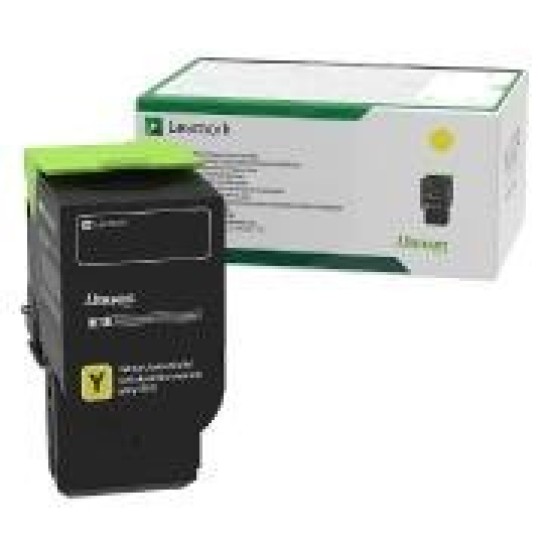 Tóner Lexmark 78C4XY0 - Amarillo - 78C4XY0