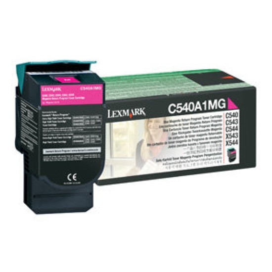 Tóner Lexmark C540A1MG - Magenta - C540A1MG