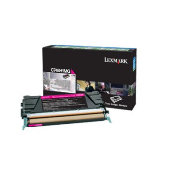 Tóner Lexmark C748H1MG Magenta - Programa de Retorno - Alta Calidad