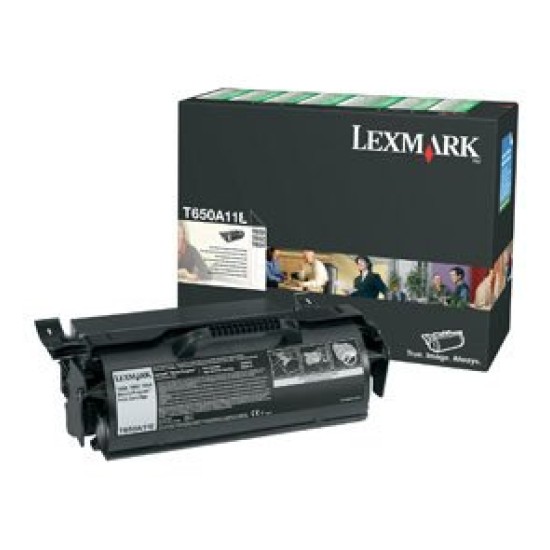 Tóner Lexmark T650A11L - Negro - Programa Retorno - T650A11L