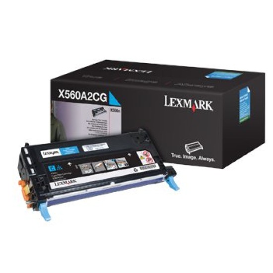 Tóner Lexmark X560A2CG - Cian - X560A2CG