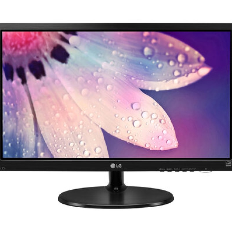 Monitor LG 19M38H-B - 19" - WXGA - VGA - 19M38H-B