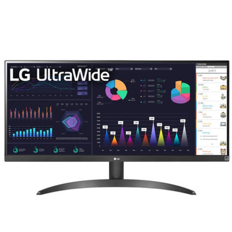 Monitor LG 29WQ500 - 29" - UltraWide Full HD - HDMI - DisplayPort - 29WQ500-B