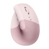 Mouse Logitech Lift Vertical - Inalámbrico - 6 Botones - Rosa - 910-006472 Mouse Logitech Lift Vertical - Inalámbrico - 6 Botones - Rosa - 910-006472