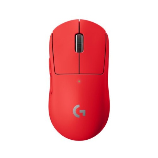 Mouse Gamer Logitech Pro X Superlight - Inalámbrico - 5 Botones - Diestro - Rojo - 910-006783