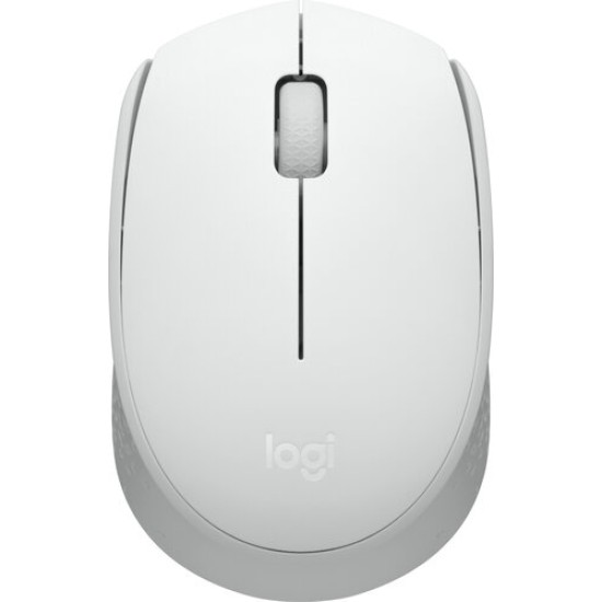 Mouse Logitech M170 - Inalámbrico - USB - Blanco - 910-006864