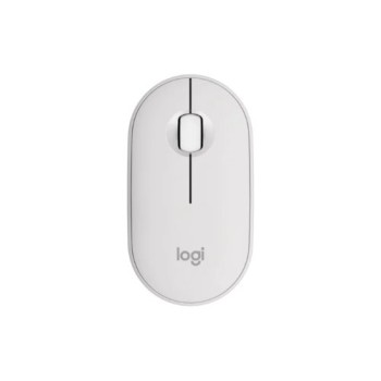 Mouse Logitech Pebble 2 M350S - Inalámbrico - Blanco - 910-007047