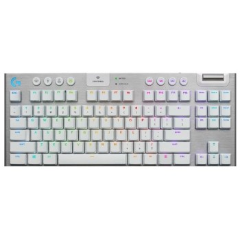 Teclado Gamer Logitech G915 TKL - Inalámbrico - Multimedia - RGB - 920-009660