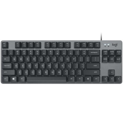 Teclado Logitech K835 TKL - Alámbrico - USB - Negro - 920-010085