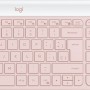 Kit Teclado y Mouse Logitech MK470 - Inalámbrico - USB - Rosa - 920-011312
