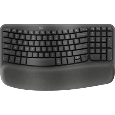 Teclado Logitech WAVE KEYS - Inalámbrico - USB - Negro - 920-012278