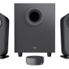 Bocinas para Computadora Logitech Z407 - Inalámbrico - Bluetooth - 3.5 mm - 40W - Subwoofer - 980-001347