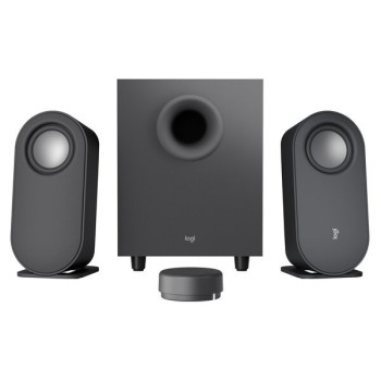 Bocinas para Computadora Logitech Z407 - Inalámbrico - Bluetooth - 3.5 mm - 40W - Subwoofer - 980-001347