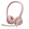 Diadema Logitech H390 - Alámbrico - USB - Micrófono - Rosa - 981-001280 Diadema Logitech H390 - Alámbrico - USB - Micrófono - Rosa - 981-001280