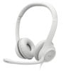 Diadema Logitech H390 - Alámbrico - USB - Micrófono - Blanco - 981-001285 Diadema Logitech H390 - Alámbrico - USB - Micrófono - Blanco - 981-001285