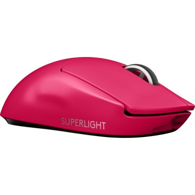 Mouse Gamer Logitech Pro X Superlight - Inalámbrico - 5 Botones - Diestro - Rosa - 910-005955
